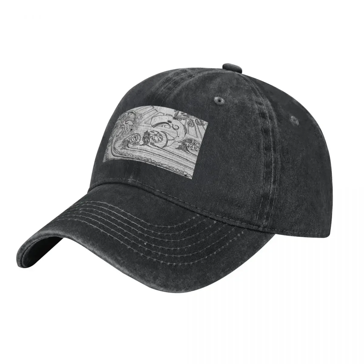 Golf Cap Dad - Wave Forms Baseball Cap New Hat
