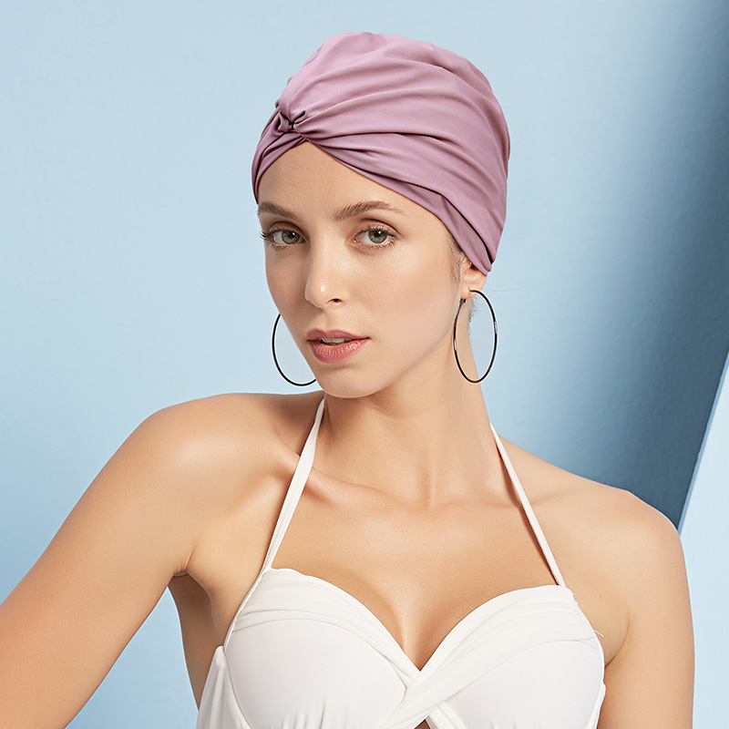 Swim Hat Silicone - Women Ladies Fashion Stylish Comfortable Swimming