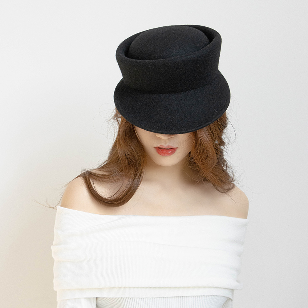 Beret French Wool - French Style Wool Felt Cap Fashion