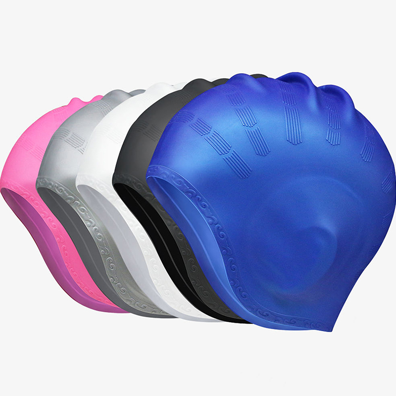 New【Adults High Elastic Swimmi - Swim Hat Silicone review and price