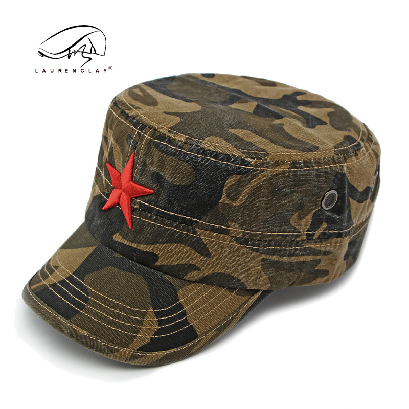 Men's Camouflage Flat Top Base - Dad Hat Cotton review and price