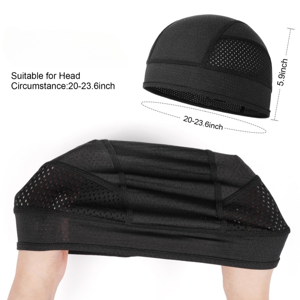 Summer Mesh Thin Vents Beanie  - Skull Cap Helmet Liner review and price