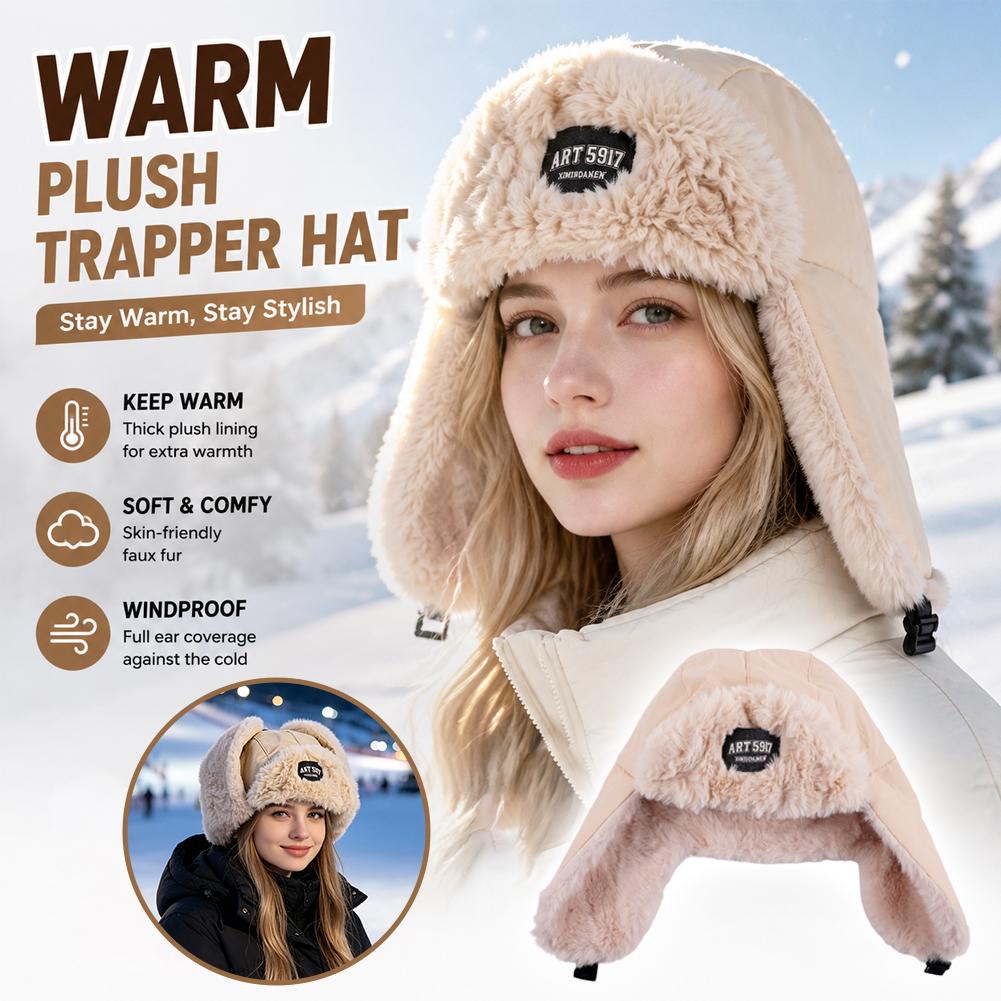 Cozy Winter Hats for Women Men - Trapper Hat Ear Flap review and price