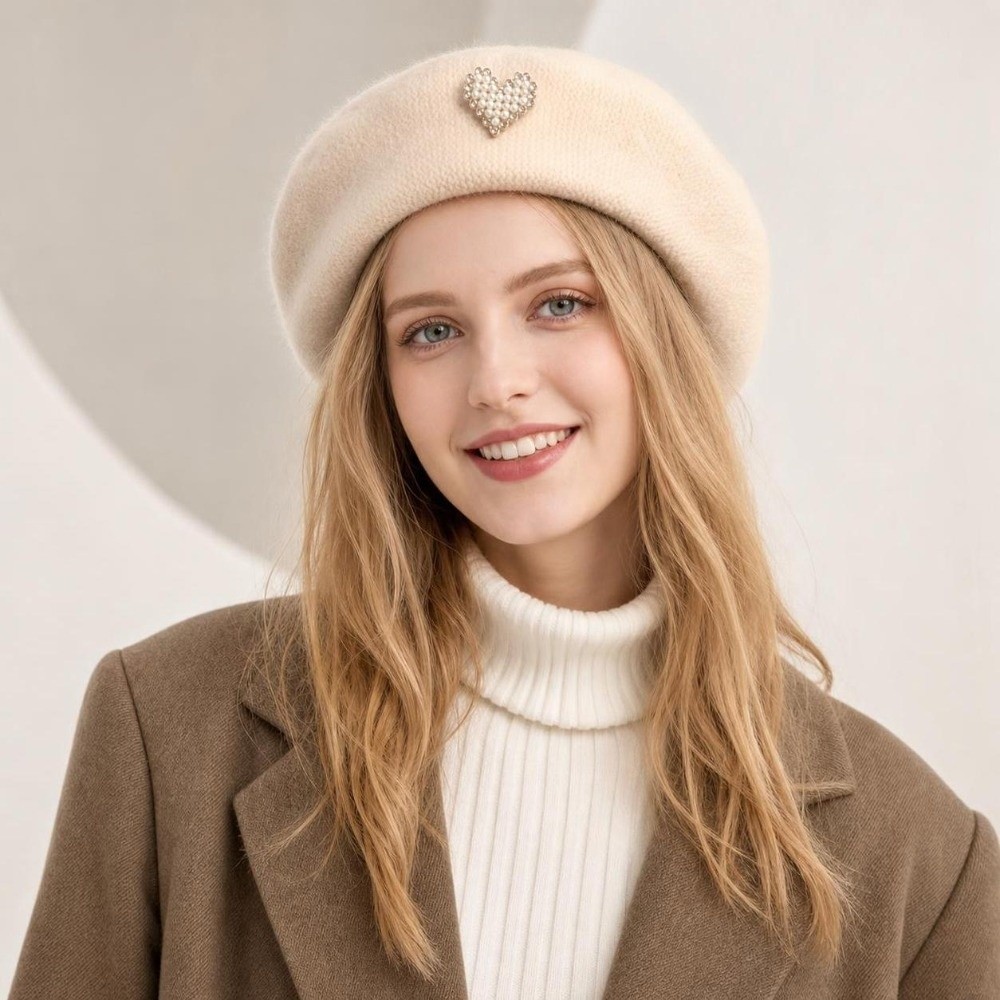 Fashion Warm Winter Wool Beret - Beret French Wool review and price