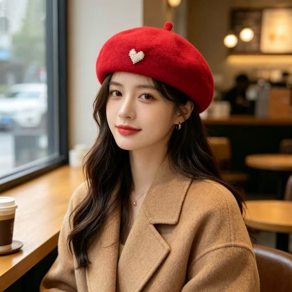 Fashion Warm Winter Wool Beret - Beret French Wool review and price