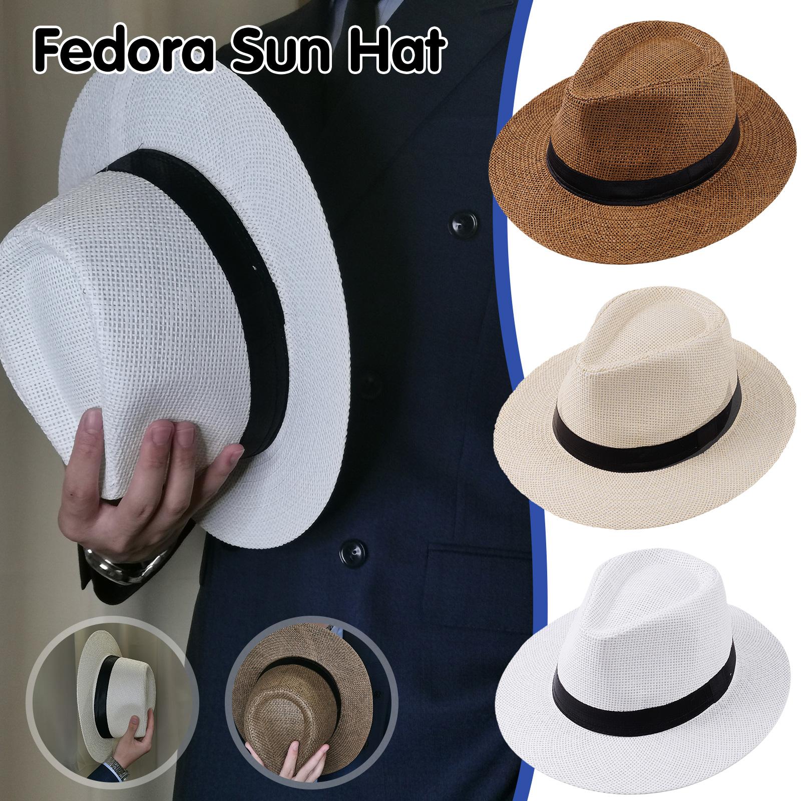 Men Summer Panama Straw Hat Na - Cowboy Hat Straw review and price