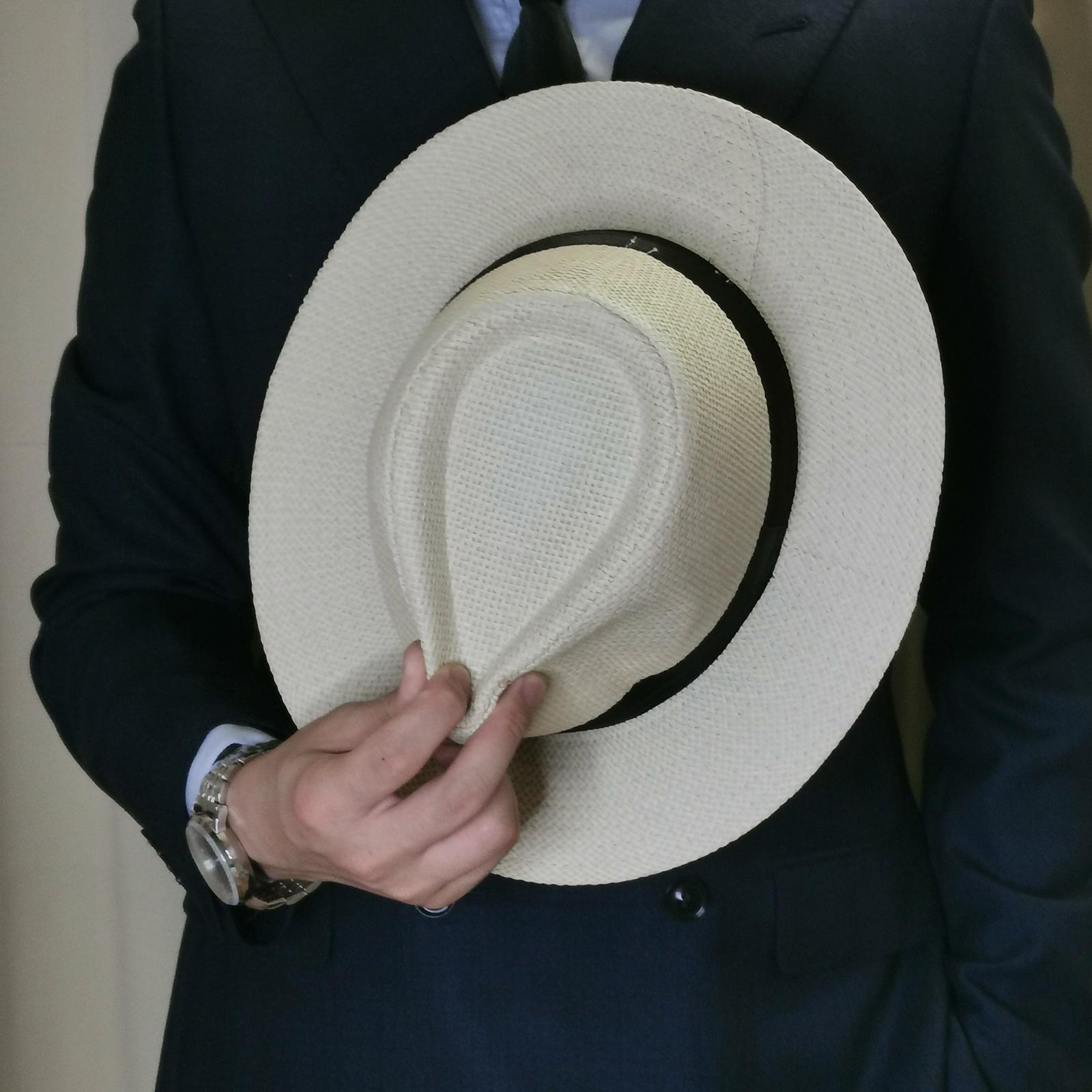 Men Summer Panama Straw Hat Na - Cowboy Hat Straw review and price
