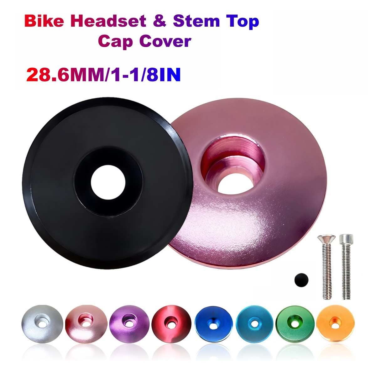 1-1/8 Inch Aluminum Bike Heads - Snapback Hat Flat review and price