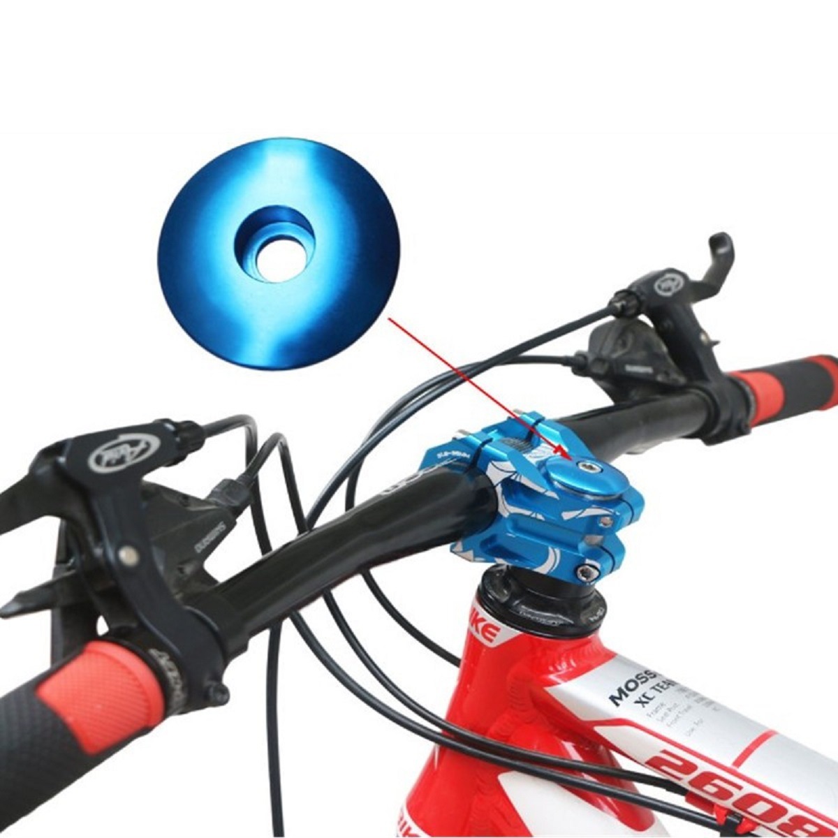 1-1/8 Inch Aluminum Bike Heads - Snapback Hat Flat review and price