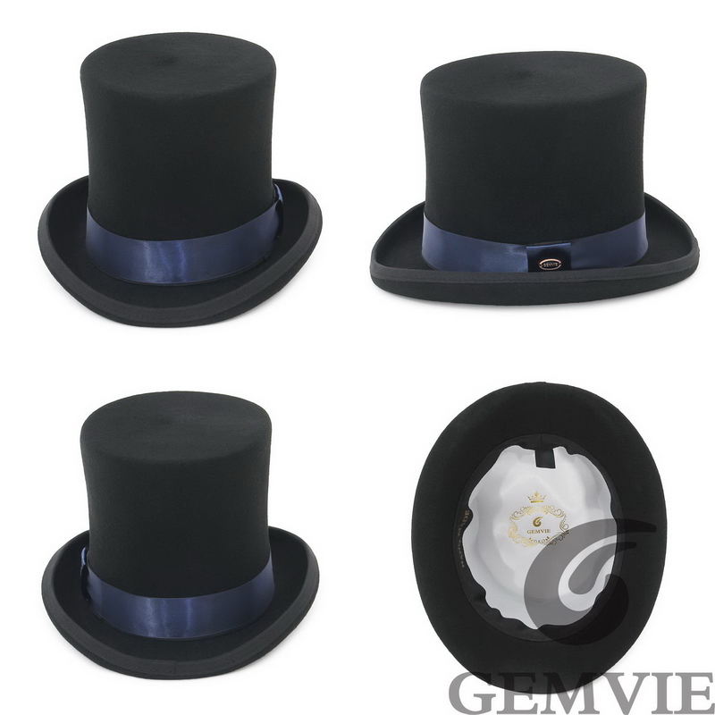 GEMVIE 17cm 100% Wool Felt Top - Fedora Hat Wool review and price