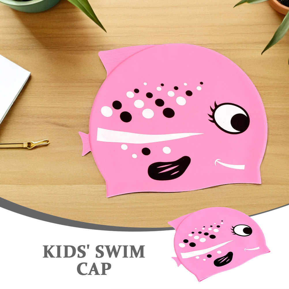 2Pcs Childrens Silicone Swimmi - Swim Hat Silicone review and price
