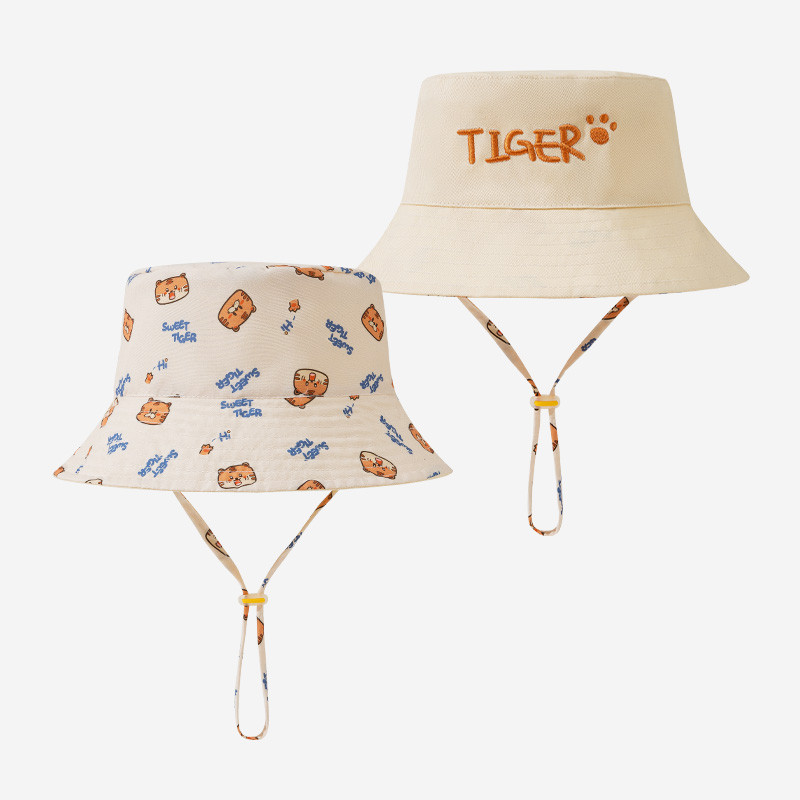 Letter Embroidered Baby Bucket - Bucket Hat Cotton review and price