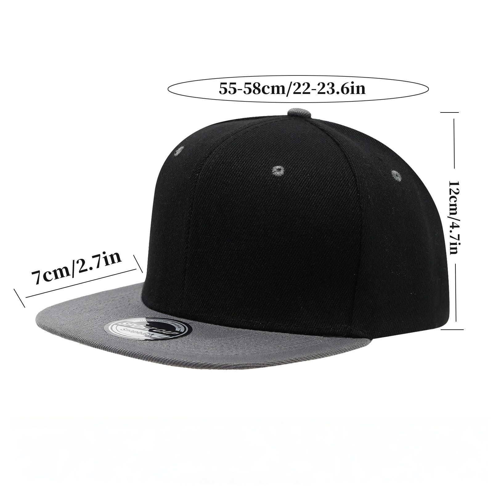 Custom Logo Snapback Caps Men  - Snapback Hat Flat review and price