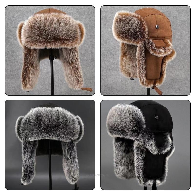 X5XA Adult Furry Lined Trapper - Winter Trapper Hat review and price