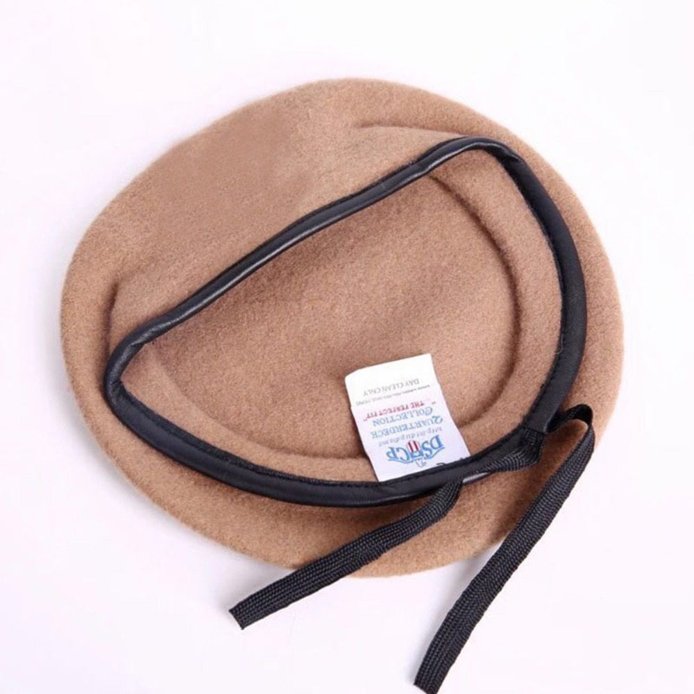 New Unisex Uniform Cap Women M - Beret French Wool review and price