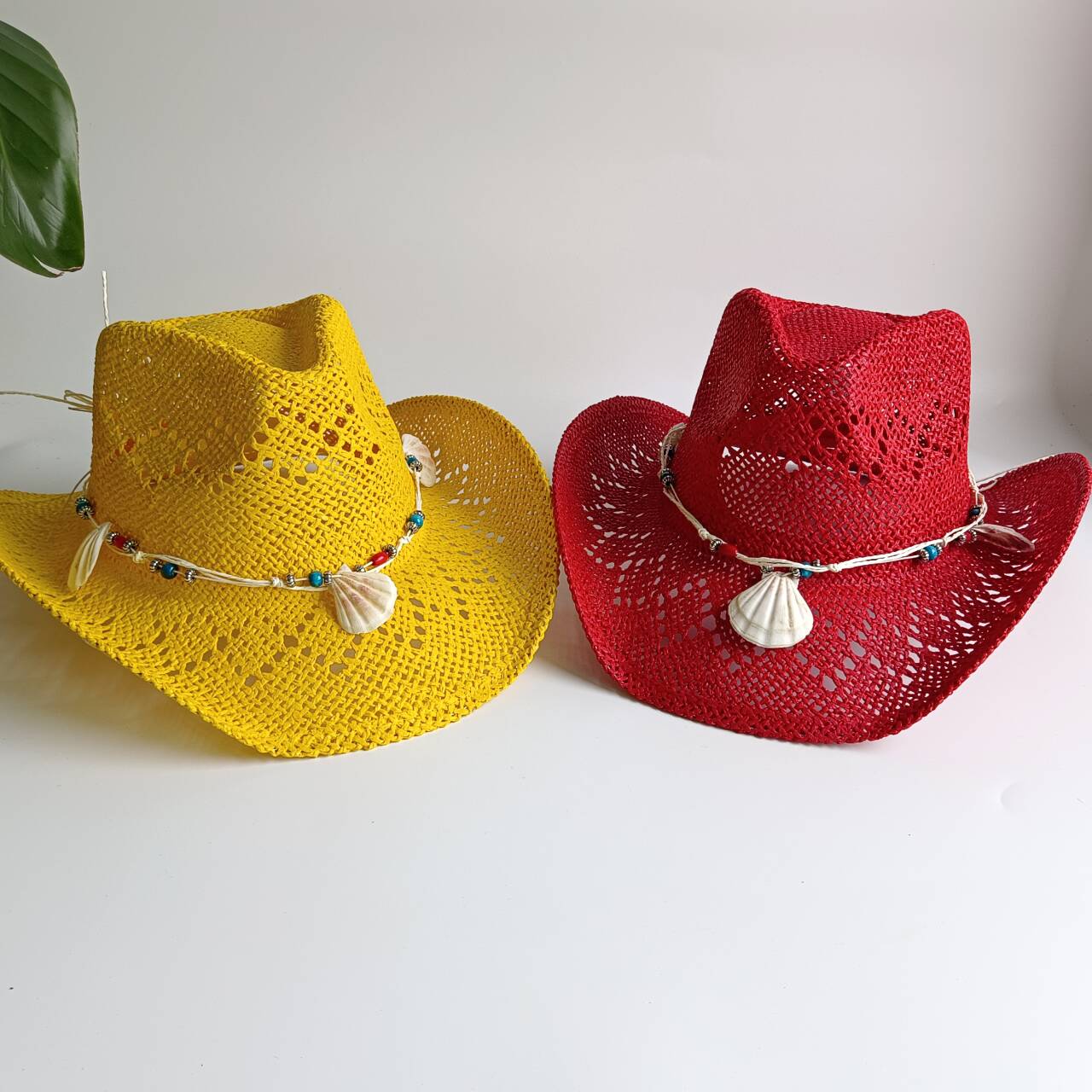 Bright yellow Cowboy Straw Hat - Cowboy Hat Straw review and price