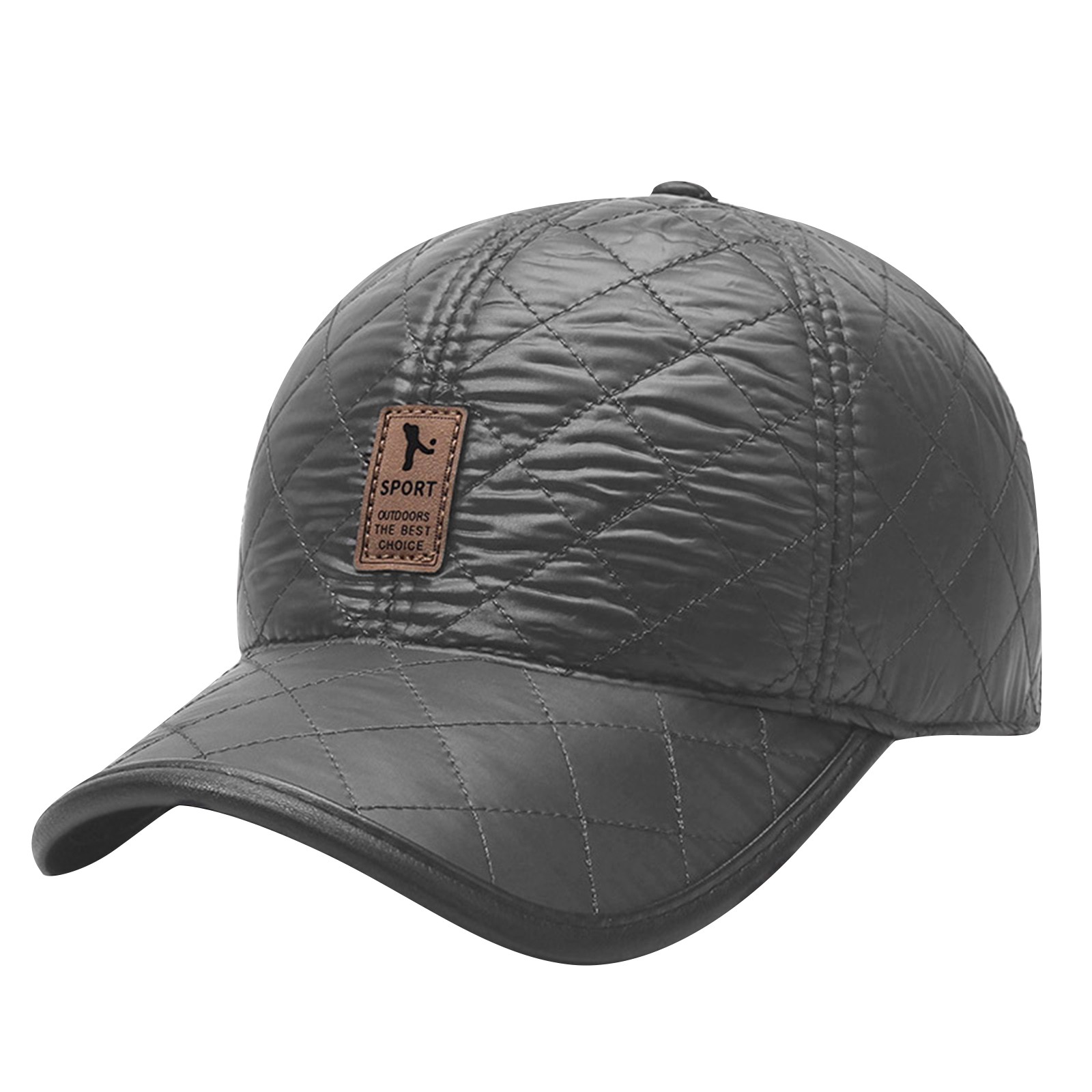 Winter Men PU Baseball Cap War - Winter Trapper Hat review and price