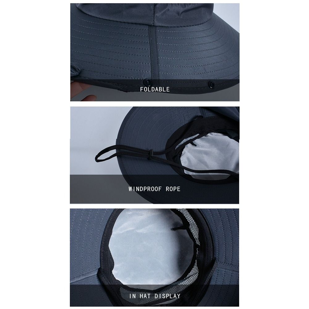 Fashion Cloth Men Sun Hat Big  - Bucket Hat Cotton review and price