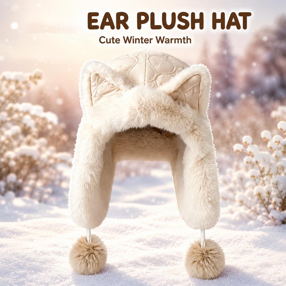 Plush Fox Ear Winter Trapper H - Winter Trapper Hat review and price