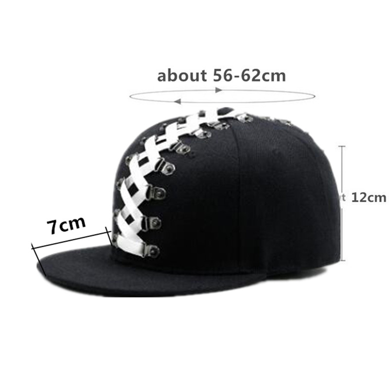 Novelty Punk Style Hip Hop Cap - Snapback Hat Flat review and price