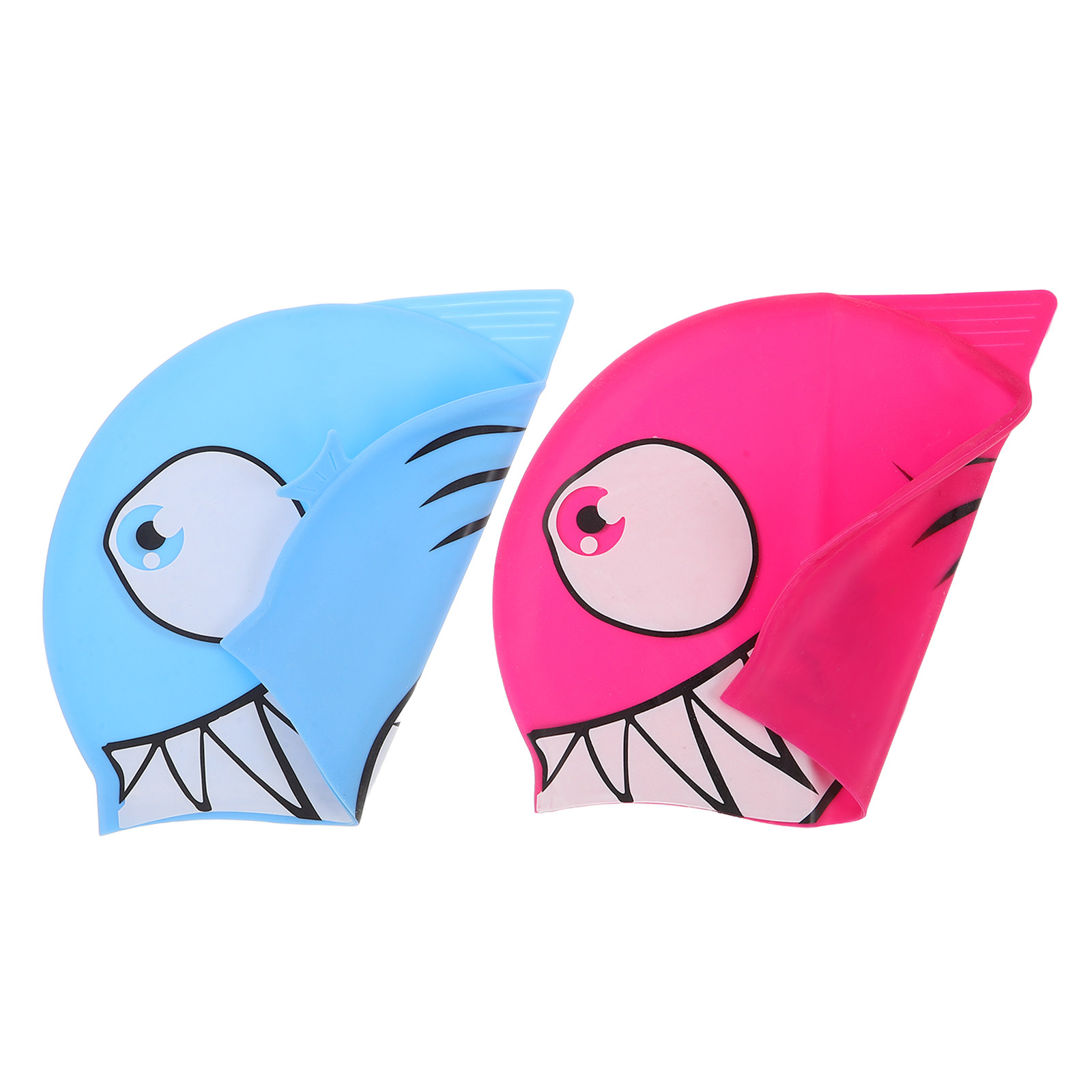 2Pcs Silicone Swim Cap Cartoon - Swim Hat Silicone review and price