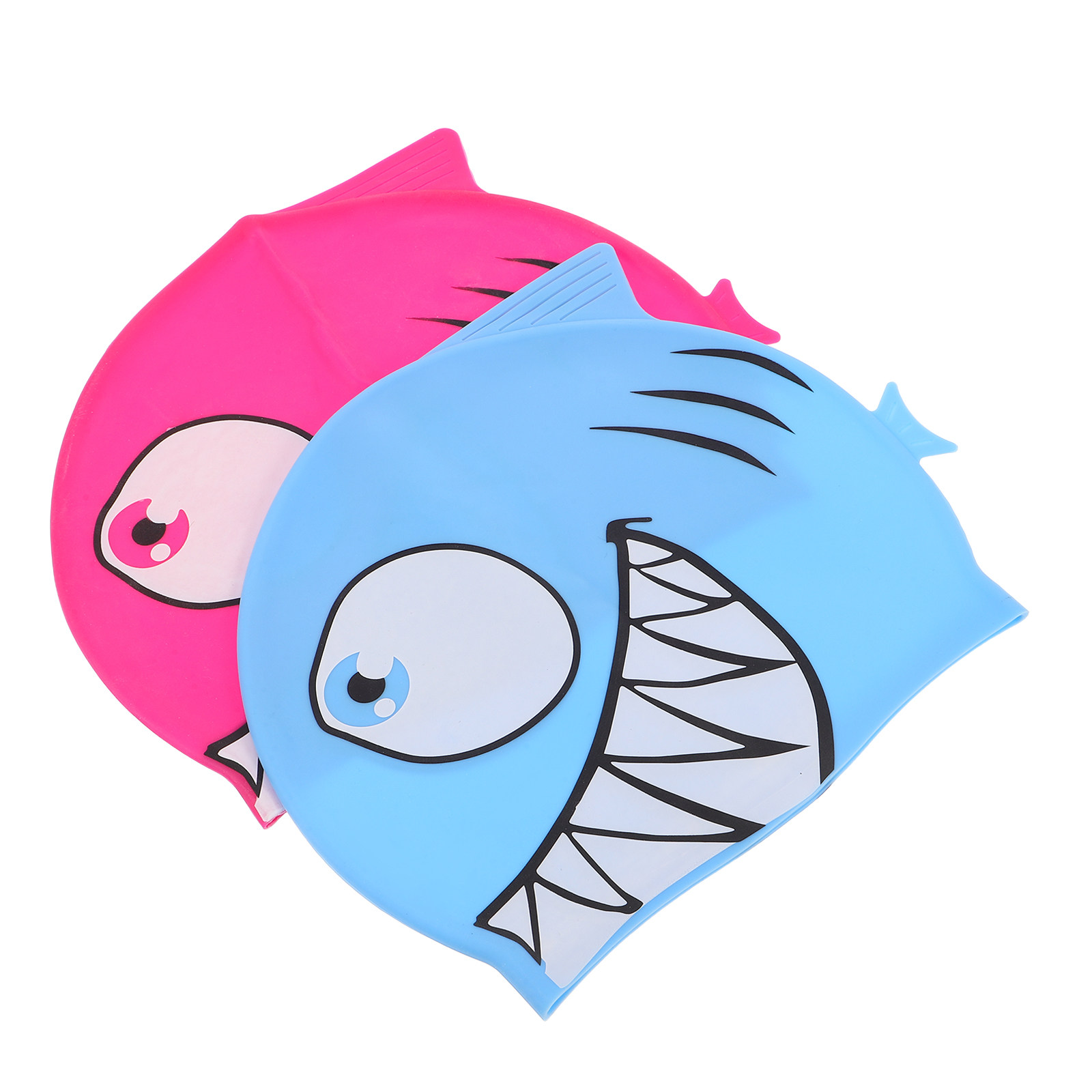 2Pcs Silicone Swim Cap Cartoon - Swim Hat Silicone review and price