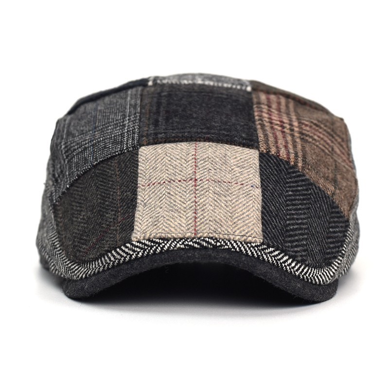 High-End Classic Men's Patchwo - Newsboy Cap Ivy review and price