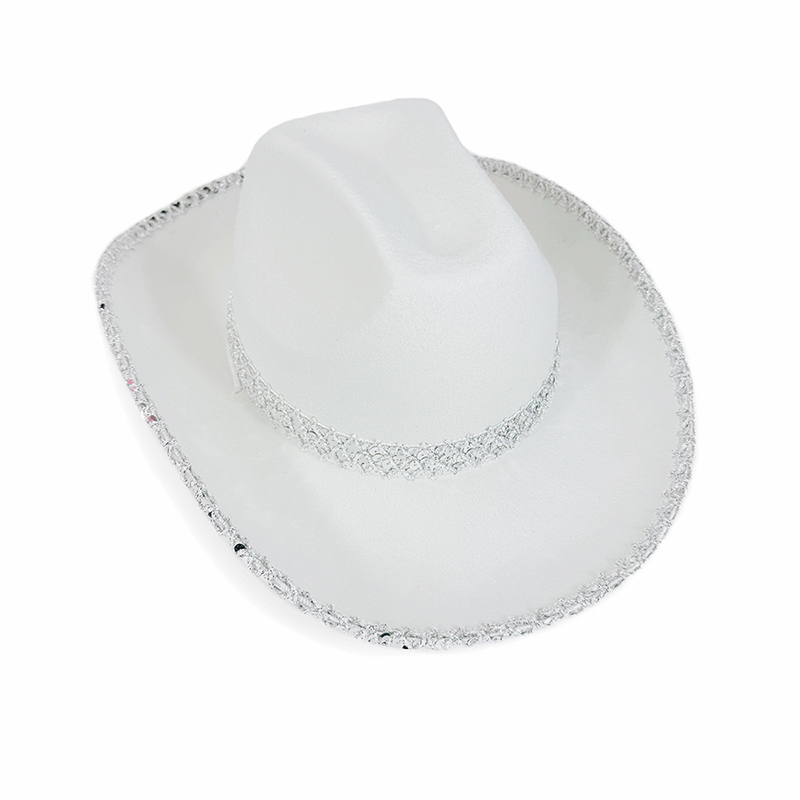 Women Men Sequin Cowgirl Hat S - Sun Hat Wide Brim review and price