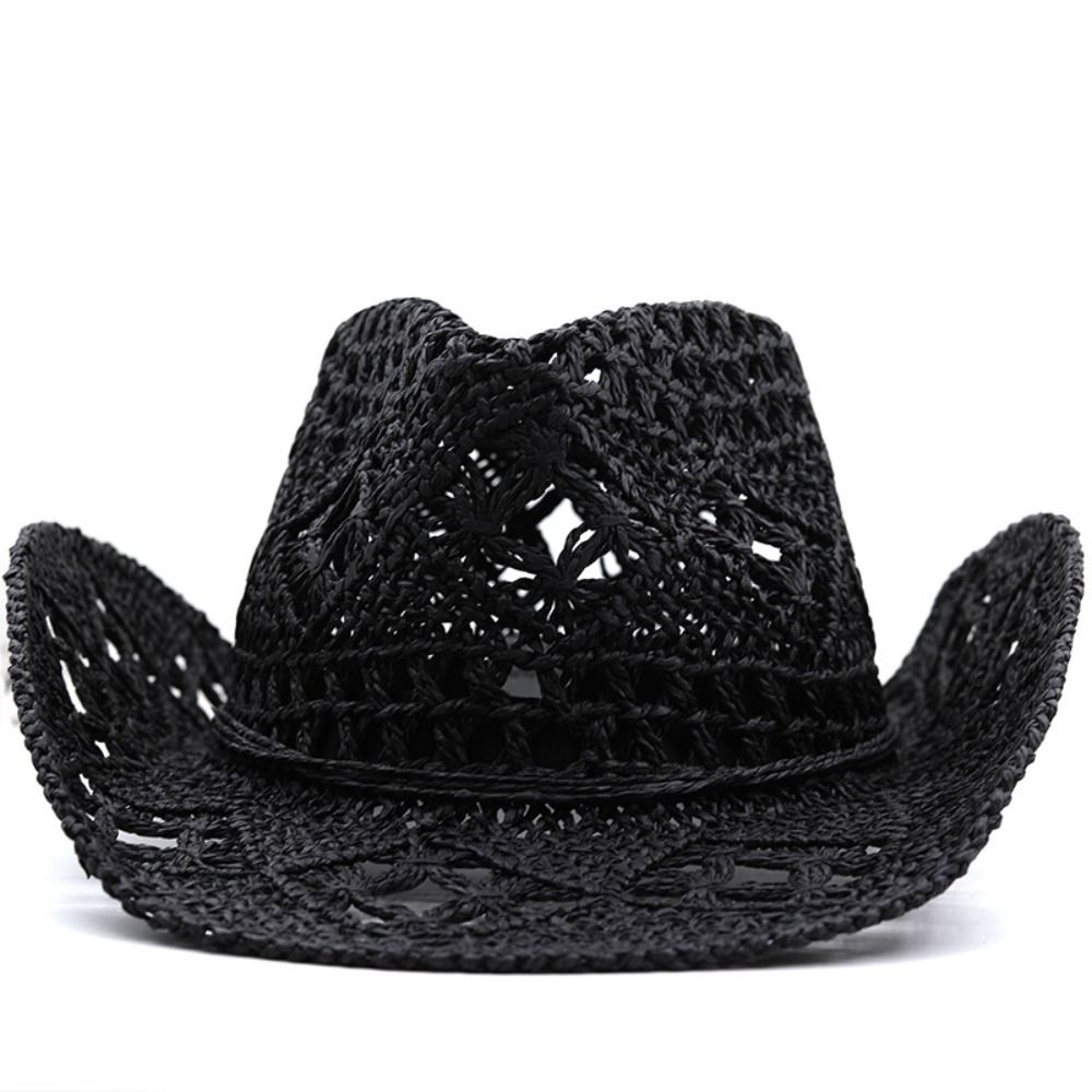 Vintage Wide Brim Hollow Straw - Cowboy Hat Straw review and price