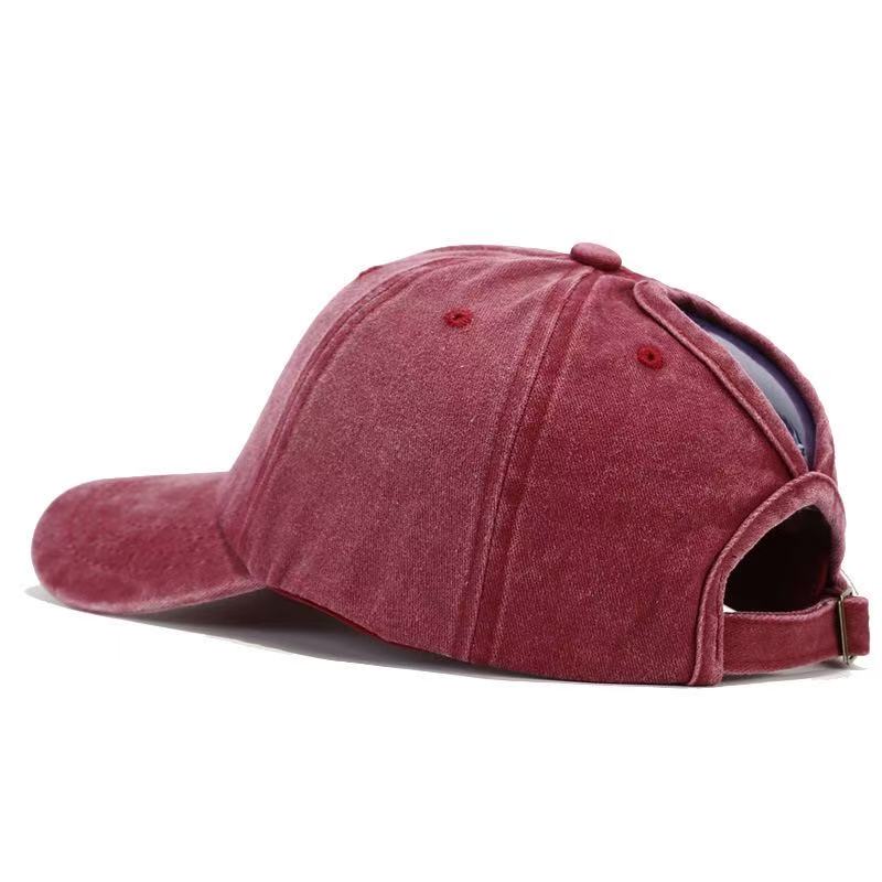 Washed Cotton Adjustable Ponyt - Golf Cap Dad review and price