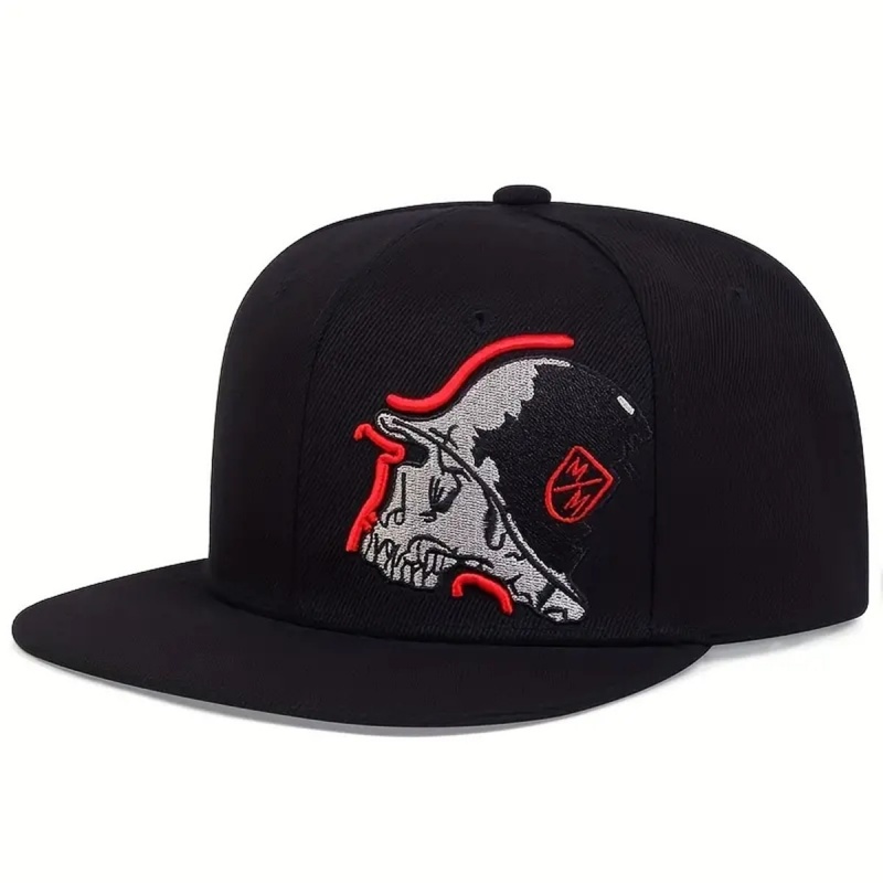 Unisex Skeleton Embroidery Bas - Snapback Hat Flat review and price