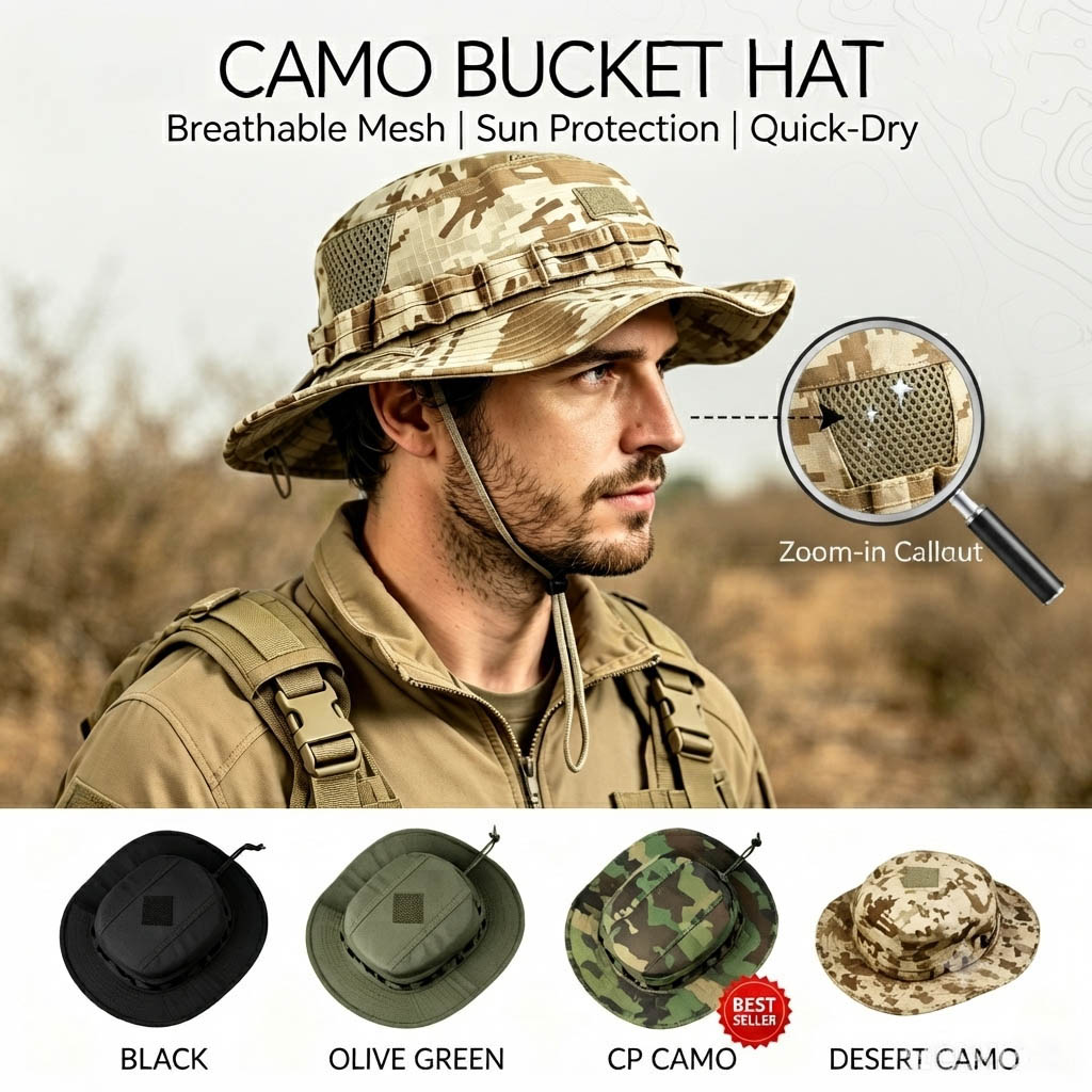 Tactical Boonie Hat for Men Su - Boonie Hat Tactical review and price