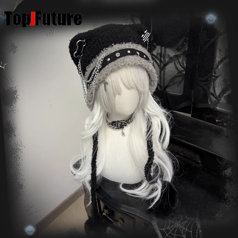 Women Japanese Harajuku Y2K Gi - Winter Trapper Hat review and price