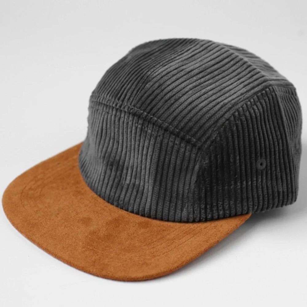 Casual Retro Flat Brim Basebal - Corduroy Cap 5 Panel review and price