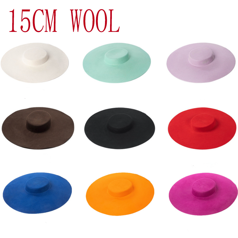 15cm WOOL wheat wide brim wool - Fedora Hat Wool review and price