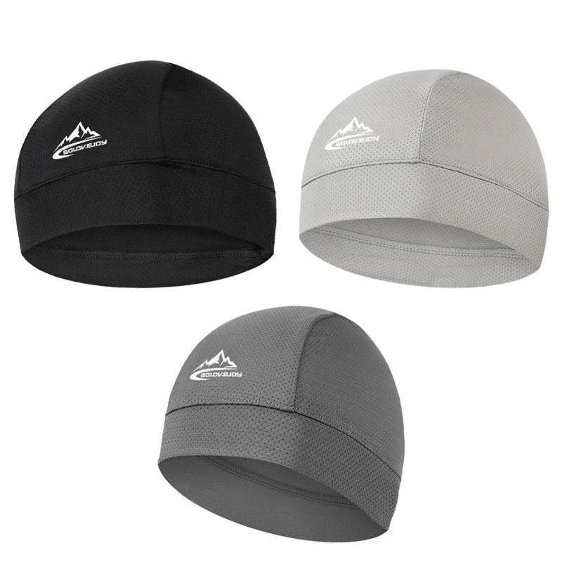 Summer Ice Silk Quick Dry Brea - Skull Cap Helmet Liner review and price