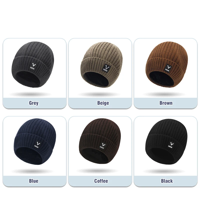 Beanie Men Slouchy Knit Skull  - Beanie Cuffed Knit review and price