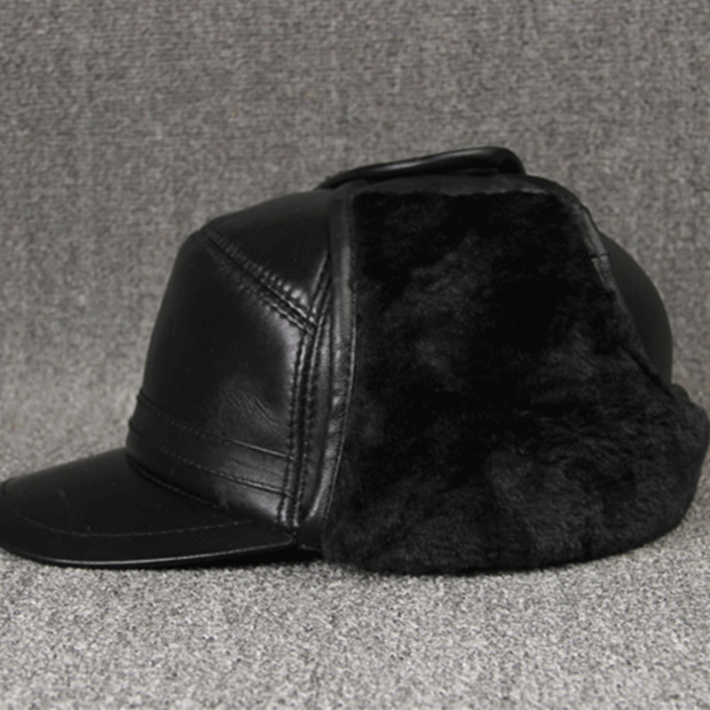Genuine Leather caps Winter Wa - Winter Trapper Hat review and price