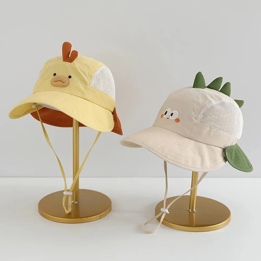 Cute Cartoon Baby Fisherman Ha - Bucket Hat Cotton review and price
