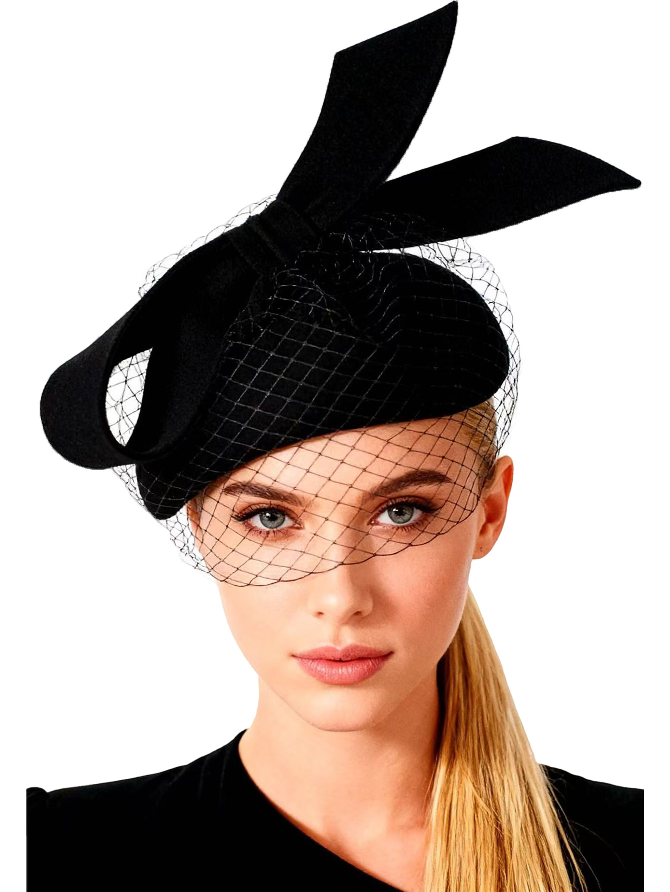 French White Beret Fascinator  - Beret French Wool review and price