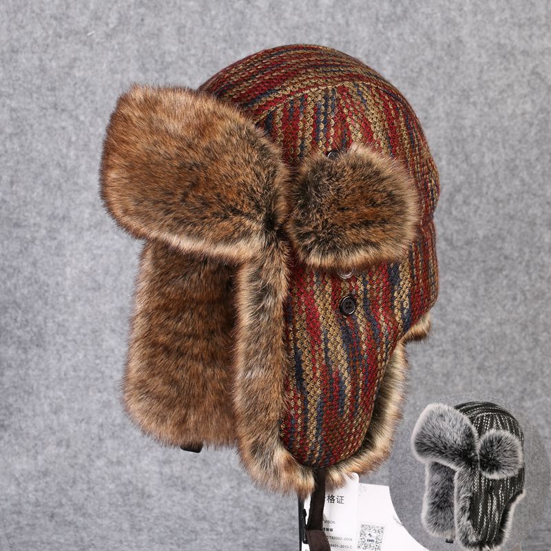 B-8433 Man Bomber Hat Rex Rabb - Winter Trapper Hat review and price