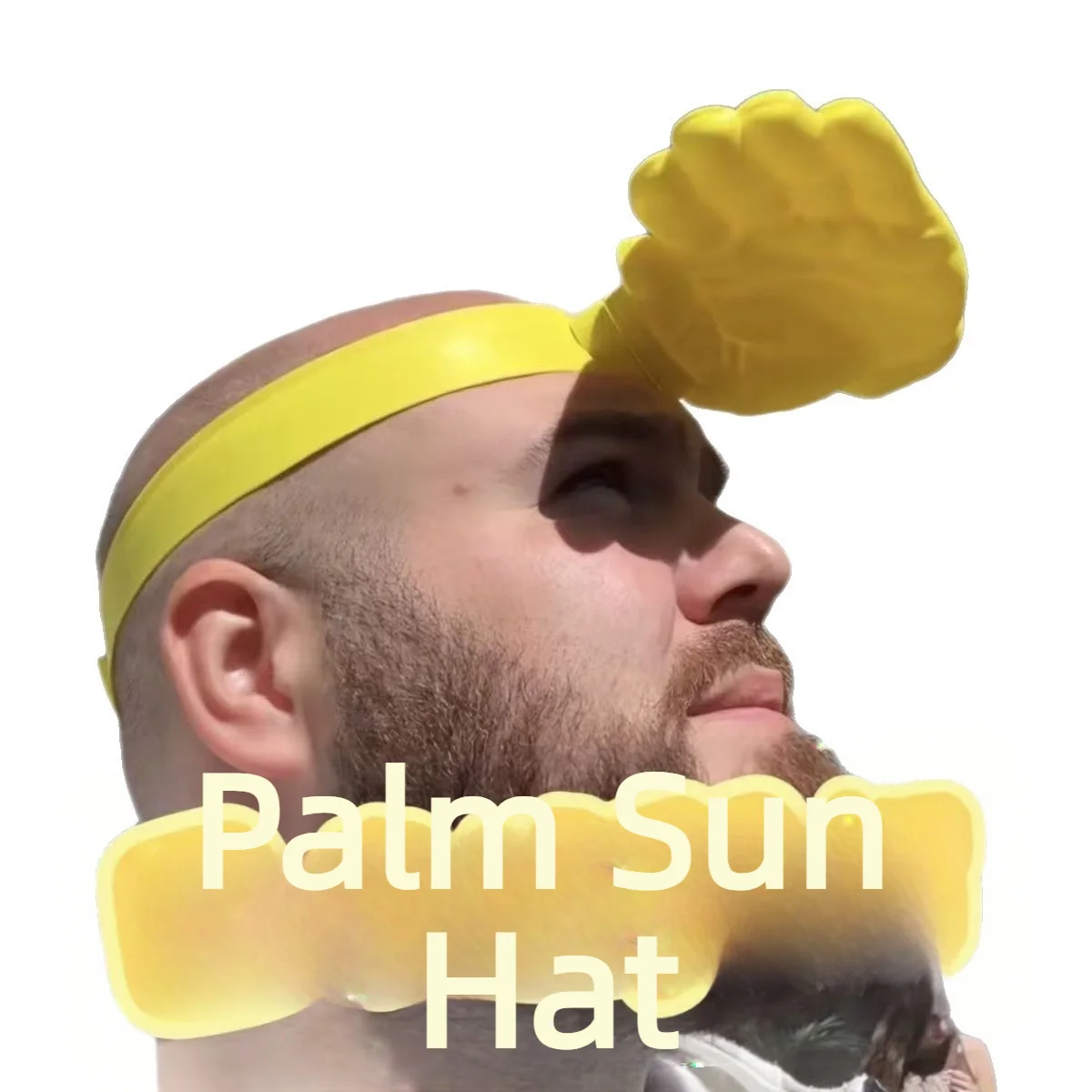1/3Pcs Novelty 3D Palm Hand Sh - Visor Sun Hat review and price