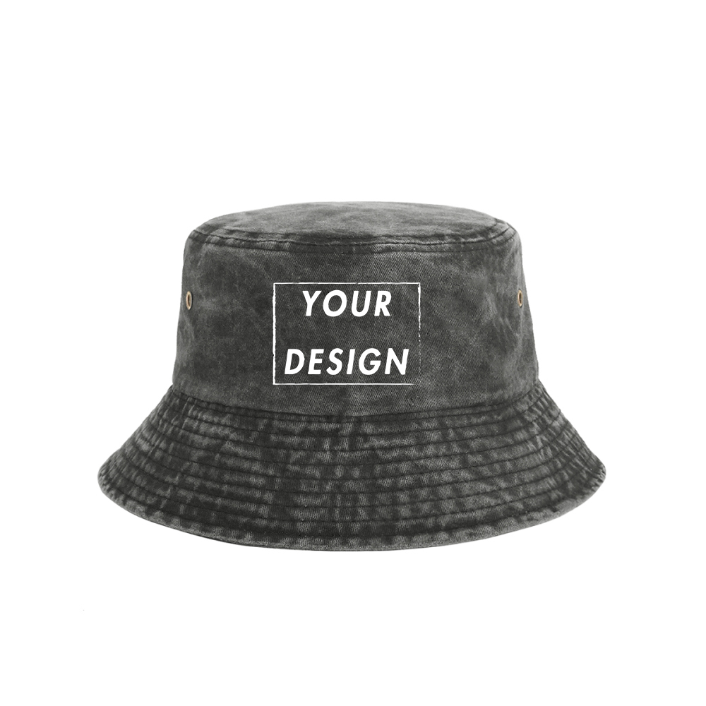 Custom Washed Vintage Bucket H - Bucket Hat Cotton review and price