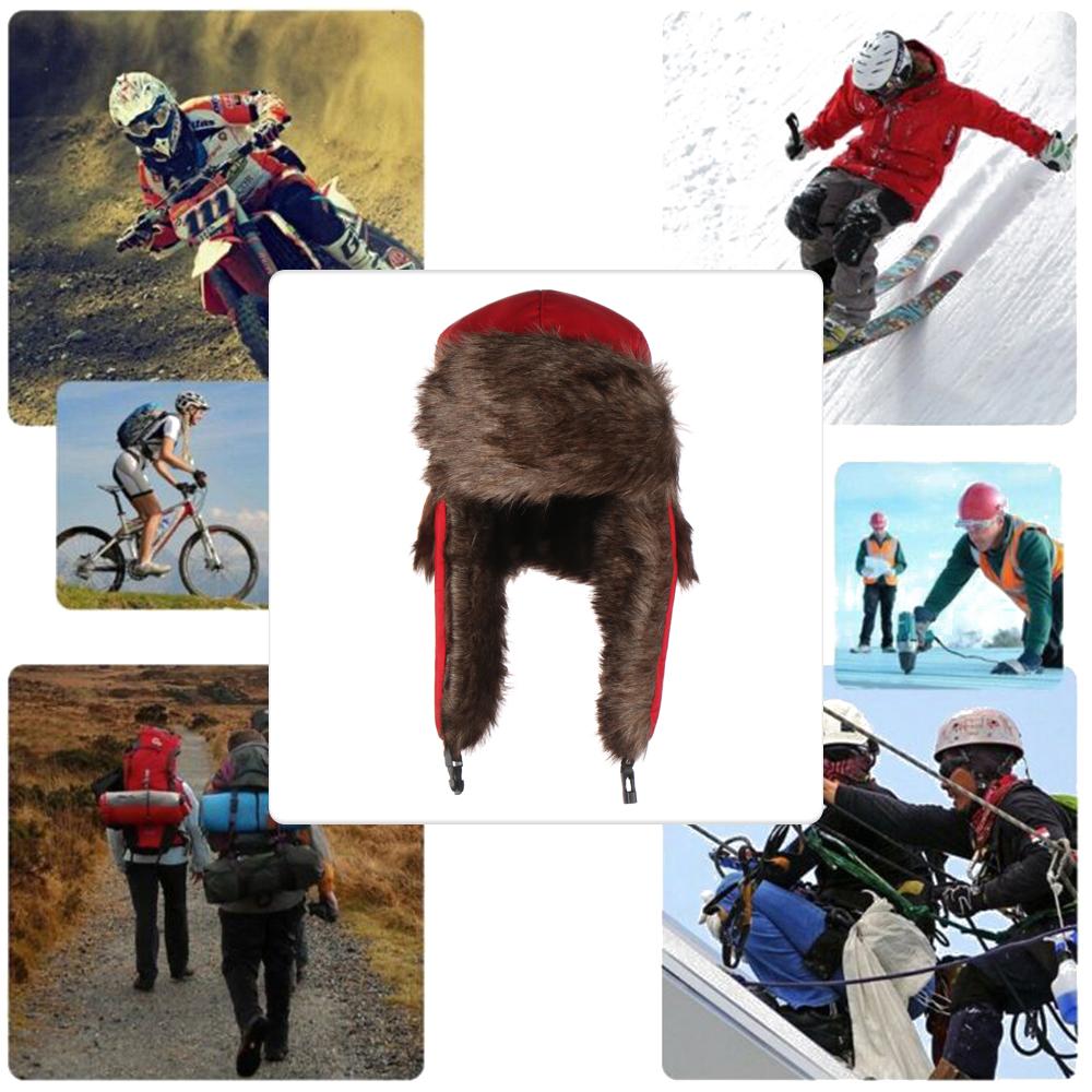 Men Women Fur Trapper Ski Hat  - Winter Trapper Hat review and price