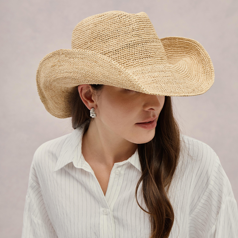 Premium Raffia Straw Hat Luxur - Cowboy Hat Straw review and price