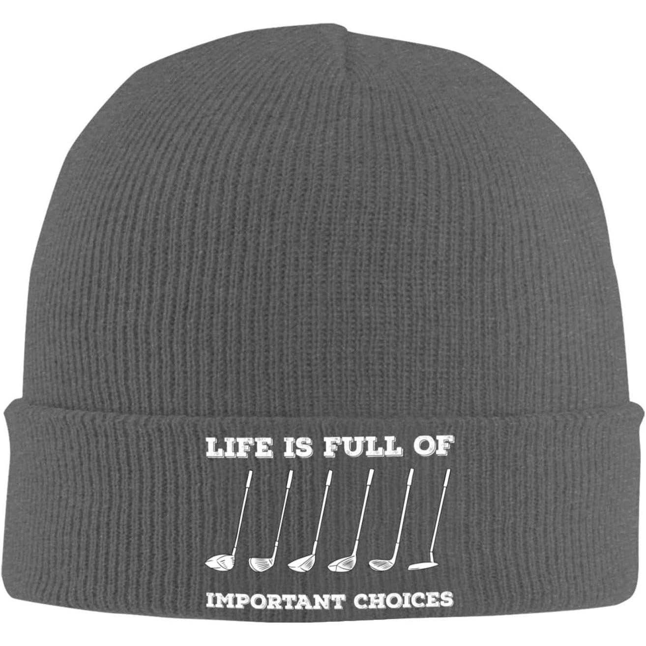 Life is Full of Important Choi - Beanie Cuffed Knit review and price