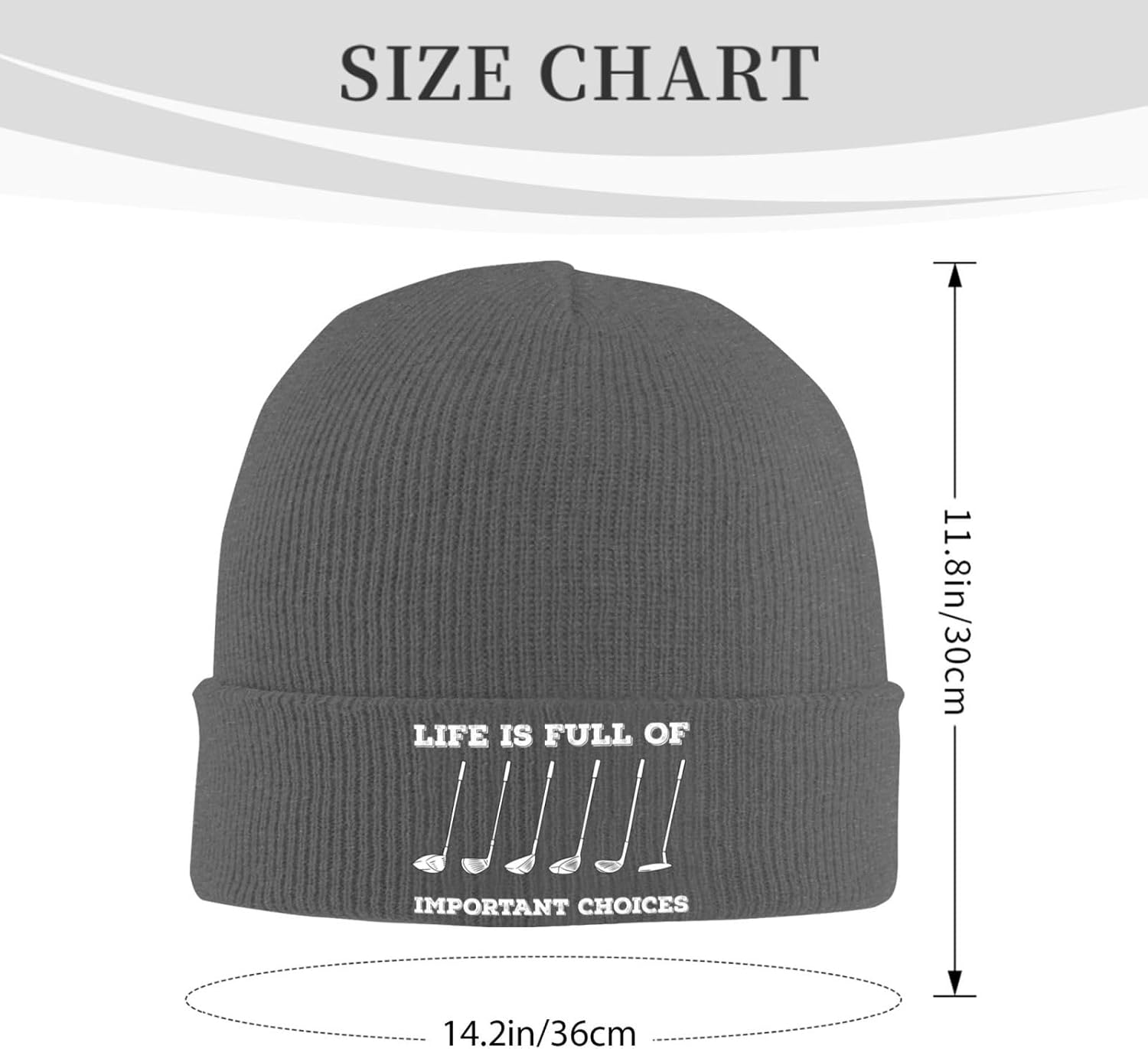 Life is Full of Important Choi - Beanie Cuffed Knit review and price